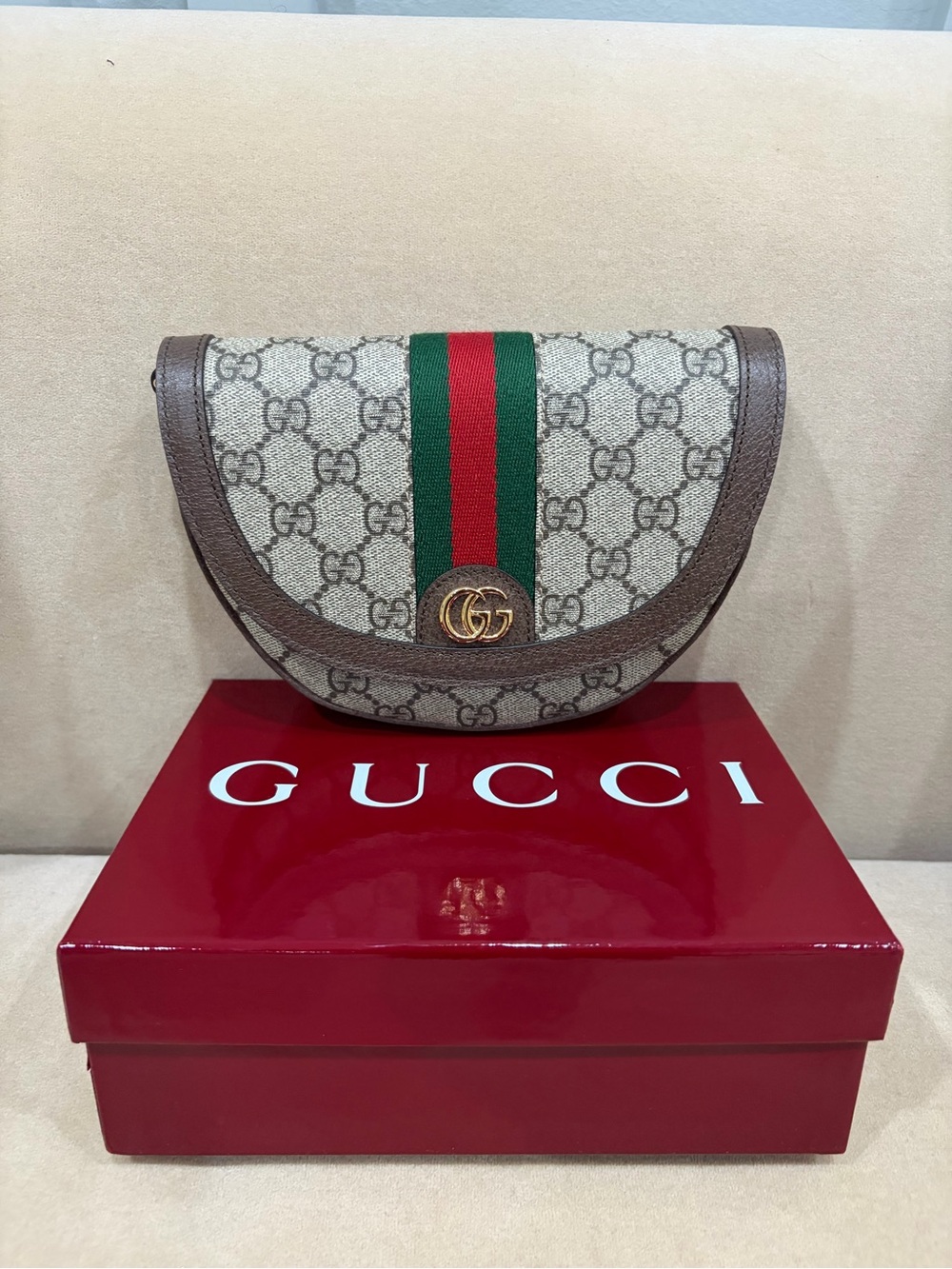 Gucci Mini Ophidia Flap Bag - Picture 3 of 16